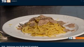 Gusto, la carbonara incontra il tartufo