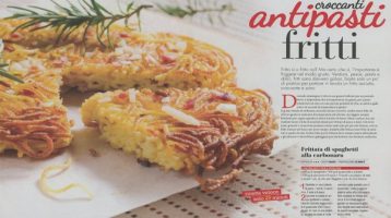 Croccante, appetitosa, quasi carbonara: l’idea di Eva