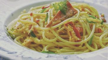 La carbonara alle triglie di Nuovo Cucina