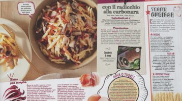 Ci piace cucinare: le trofie con il radicchio alla carbonara