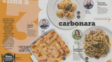 Giallo Zafferano: “cucina con noi la carbonara”… o quasi