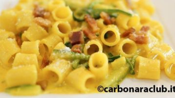 La carbonara dell'Enoteca 2020 a Roma