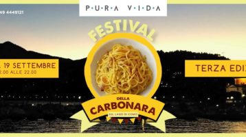 Festival Della Carbonara Sul Lago Di Como 3a Edizione