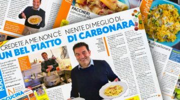 TV Sorrisi e Canzoni Cucina e la carbonara di Max Giusti